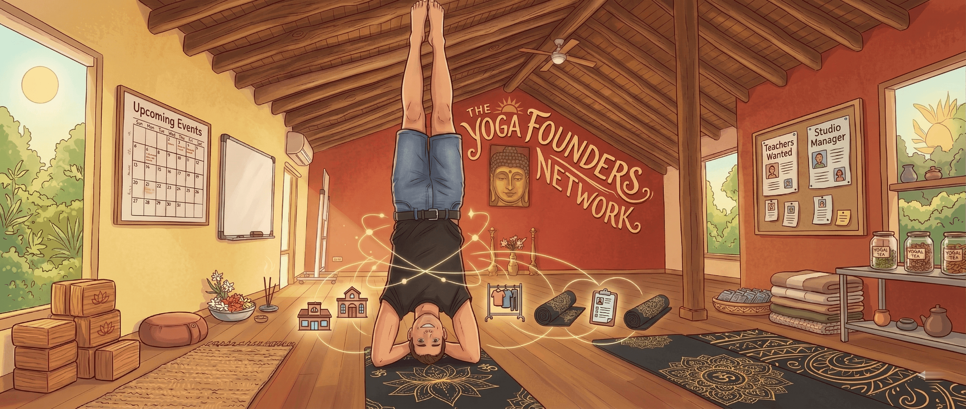 Yoga Founders Network studio